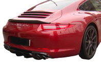 Labbro spoiler posteriore in fibra di carbonio. Porsche 991 - 99150424125G2X